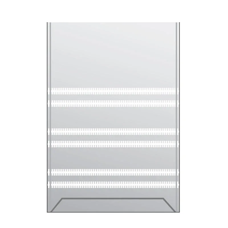 Illustration of a mushroom grow tent, a tall clear bag with white filter strips